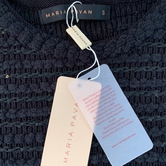 Maria Pavan Sleeveless Textured Vest - Picture 6 of 7